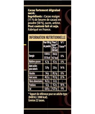 Poulain Chocolate Powder 1848 - Box 450 g - Buy Online on GoSupps.com