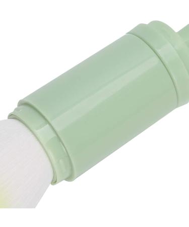 Travel Makeup Brush Set - 4 in 1 Portable Retractable Brushes for Foundation & Nail Art - Green - Buy Online on GoSupps.com