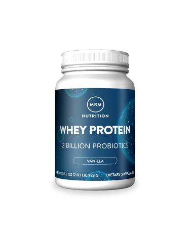 MRM Whey Protein 2 Billion Probiotics Rich Vanilla 32.6 oz (923 g)