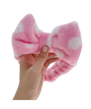 Androxeda Spa Headband Set - 3 Bowknot Hair Bands for Makeup & Facial Care | Elastic Hair Bands for Beauty Yoga & Spa - Women's Accessories - Buy Online on GoSupps.com