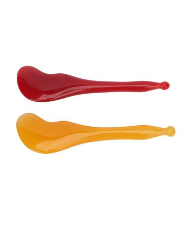 2 pieces of acupuncture pen resin self-massage Gua SHA time pencil universal relieves pain simple wearing for depth tissue massage tab
