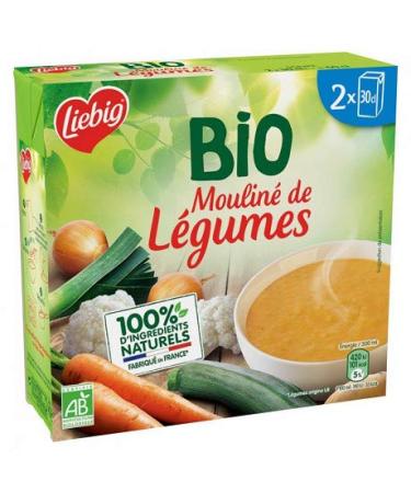 LIEBIG - Organic Vegetable Puree 600ml - Pack of 4