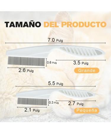 Pet Flea Cleaner Comb 2pcs Grooming Brush Magic Fine Pet Comb Stainless Steel Massage Comb Kit for Small Dogs and Cats (blue) - Buy Online on GoSupps.com