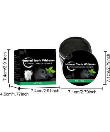 Cleopatra's Natural Teeth Whitening Powder - 30g Stain Remover & Toothpaste Alternative (5 PCS) | Effective & Safe for All Smiles - Buy Online on GoSupps.com