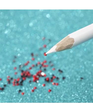 Nail Art Pencil 2 Pieces Wax Rhinestone Picker Pencil Nail Art Rhinestones Picking Tools Mini Beads Picker Pickup Tool Art Craft Tool For Diy Jewelry Making - Buy Online on GoSupps.com