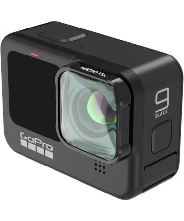 QKOO 15X Macro Lens for GoPro Hero 9/10/11 Black - Close-Up Filter for Sport Action Camera - Easy Replacement for Standard Protective Lens - Buy Online on GoSupps.com