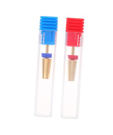 HAPINARY Pedicure Kit Tips Cuticle Bit for Grinder Bit Cuticle Remover Polishing Tungsten Steel Set Gel Pedicure Kit