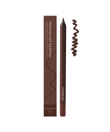 G n rique Anti-Smudge Eyeliner Pencil - 2 in 1 Long-Lasting Sharpener Eyeliner Pen Durable for Eyebrows Sharpenable Ideal for Everyday Use and Travel