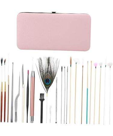 23-Piece Complete Ear Cleaning Kit for Easy Earwax Removal - Spiral Ear Pick Set with Double Ended Ear Scoop - Cherry Powder Ear Pick - Effective Ear Wax Remover Tool - Buy Online on GoSupps.com