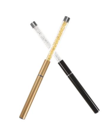 Balacoo 4 Pcs Grafting Eyelash Brush Set | Eyeliner Stamp White Eyeliner Eyebrow Spoolie & Glitter Gel | Perfect Eye Makeup Tool for Stunning Looks - Buy Online on GoSupps.com