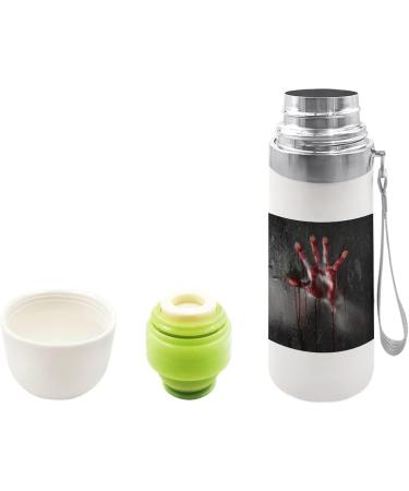Halloween Bloody Hand Scene Insulated Water Bottle 19 OZ Stainless Steel Travel Mug For Drink Sports Camping Hiking Outdoors - Buy Online on GoSupps.com