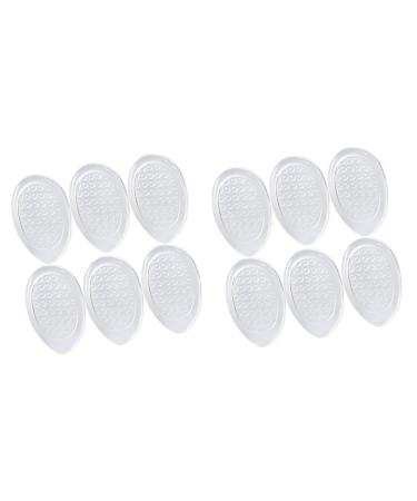 FRCOLOR 6 Pairs Gel Heel Cushions Plantar Cushion Heel Pads High Heel Pad As Shownx2pcs Mx2pcs
