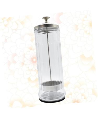 Minkissy 2-Pack Hairdresser Maintenance & Cleaning Tools - Glass Manicure Sterilizer for Hairdressing 10x10cm - Durable & Transparent - Buy Online on GoSupps.com