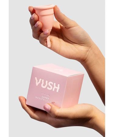Vush Menstrual Cup - 17025 Pink | One Size | Eco-Friendly & Comfortable | Shop Internationally - Buy Online on GoSupps.com