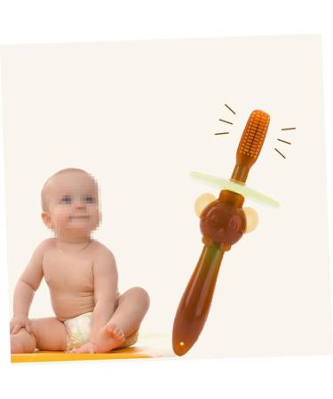 Tovinanna 2-Stage Soft Bristle Toothbrush for Kids | Oral Care Training Brush | Gentle Mouth Care - Buy Online on GoSupps.com