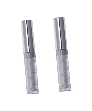 FRCOLOR 2pcs Glow Eye Powder Women Makeup Liquid Eyeshadow Glitter Eyeshadow Eye Shadow Shine