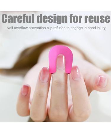 Shop Weddhuis 26PC Nail Polish Template Kit - Reusable Edge Barrier & Nail Art Accessories (Rose) - International Shipping Available - Buy Online on GoSupps.com