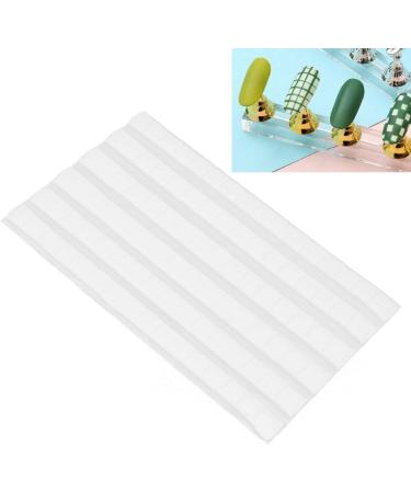 Agatige Double-Sided Adhesive Nail Putty Reusable Adhesive Putty Nail Tip Display Stand Transparent Square Putty Sticky Dots for Home Nail Art - Buy Online on GoSupps.com