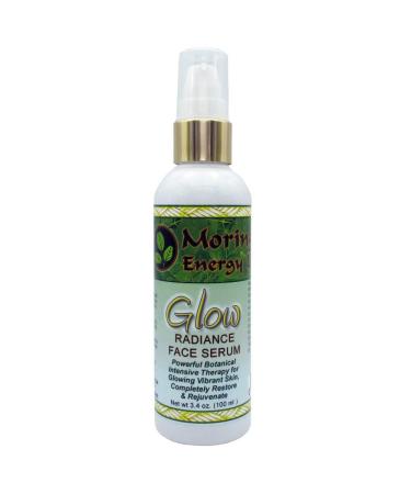 Moringa Glow Radiance Face Serum 3.4 oz by Moringa Energy Life - Moisturizer for Face & Neck Rich in Antioxidants Moringa oil plus 11 Essential Oils