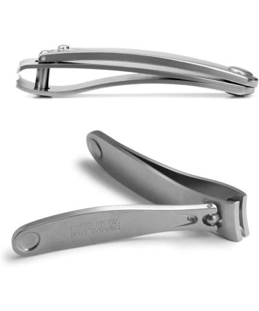 GERMANIKURE Professional Nail Clipper - FINOX Surgical Stainless Steel - Made in Solingen Germany - Travel Size Toenail Clipper - Buy Online on GoSupps.com