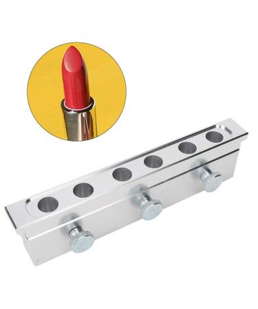 DIY Lipstick Mold Kit - 12.1mm Aluminum Alloy 6 Holes Versatile Lip Balm & Cosmetic Form - Perfect for Creative Lipstick Production! - Buy Online on GoSupps.com