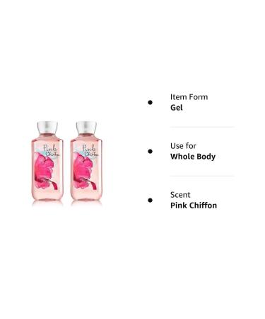 Bath & Body Works Pink Chiffon Shower Gel Gift Set - 2 Pack, 20.0oz Total - Buy Online on GoSupps.com