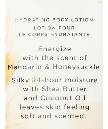 Victoria's Secret Mandarin & Honeysuckle Hydrating Body Lotion - Nourishing Moisturizer for Glowing Skin | International Shipping Available - Buy Online on GoSupps.com