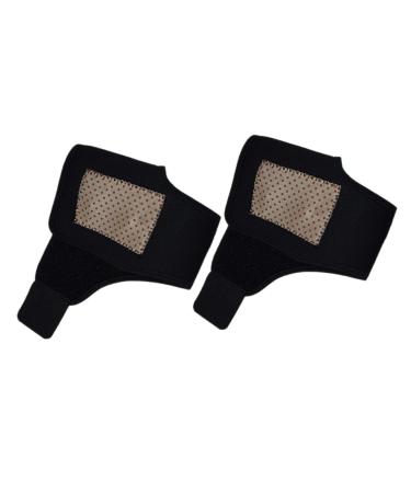 FRCOLOR 2pcs Magnetic Magnet Tendon Magnetic Heating Volleyball Guard Arch Tendon Support for Men Foot Wraps for Plantar