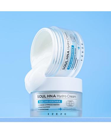 Soul HNA Hydro Cream 50ml - Hydrating Daily Facial Moisturizer with Cypress Water - Soothes All Skin Types | Shop Internationally - Buy Online on GoSupps.com