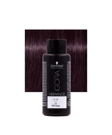 Schwarzkopf Igora Vibrance 3-19 Dark Brown Cendr Violet 3-19 Dark Brown Cendr Violet 1 piece (1 pack)