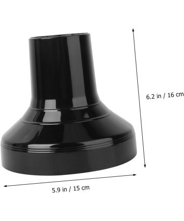 AUTSUPPL 1pc Hair Styling Hood Hair Dryer Cap Hair Care Product Hair Blower Accessory Hair Toppers Abs Black - Buy Online on GoSupps.com