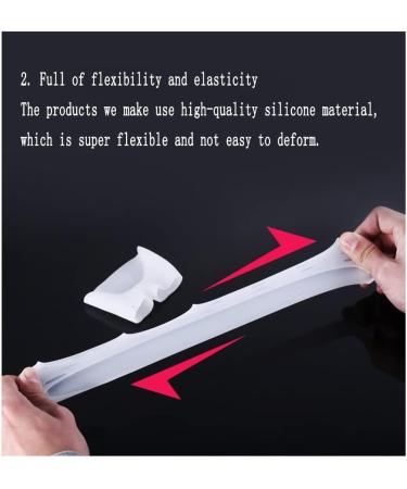 DEAVER Silicone Forefoot Pads Toe Separator Pain Relief Insole Cushion - Bunion Hallux Valgus Corrector & Foot Care Tool (1 Pair) - Buy Online on GoSupps.com