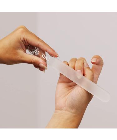 SBC Skincare Crystal Nail File Long Lasting Nail File With Felt Pouch - Buy Online on GoSupps.com