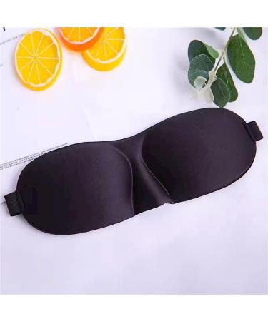 100% Blackout Sleep Mask for Women & Men - Cozy Eye Mask for Ultimate Sleeping Comfort (Black Stars Leopard - Buy Online on GoSupps.com