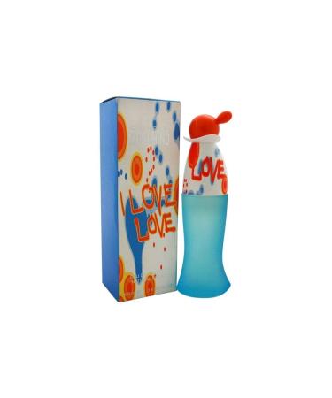 I Love Love by Moschino Women's 3.4 fl oz Eau De Toilette Spray - Buy Online on GoSupps.com