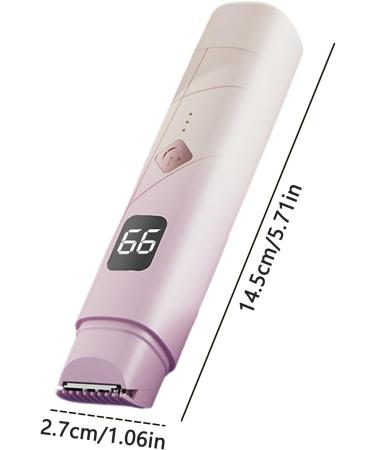 Rasoir lectrique pour Femmes | Tondeuse Corporelle Imperm able T te Double pour L vres Menton Zone Intime pilateur Aisselles Portable Rose - Buy Online on GoSupps.com