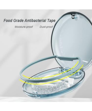 Compact Pocket Sized Invisalign Aligner Case with Magnetic Closure in Black - Buy Online on GoSupps.com