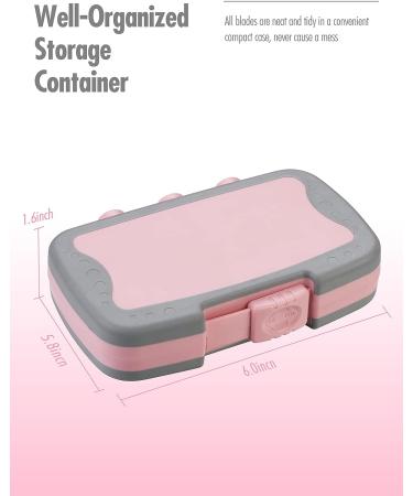 FantastiCAR Craft Knife Set (30pcs) - Precision Cutter Blades for Art, Scrapbooking, Stencil, and More - Pink - Buy Online on GoSupps.com