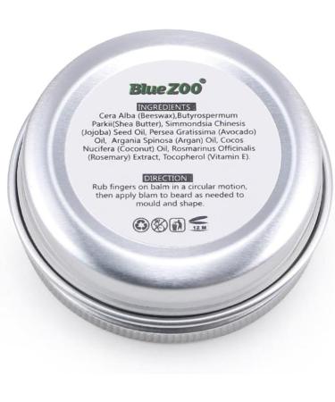 jojomis 30g Beard Balm with Sandalwood/Eucalyptus/Sweet Orange Scent Grooming Growth Soften Mustaches - Eucalyptus - Buy Online on GoSupps.com