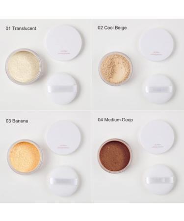 Banana Powder Skin Black Banana Powder Foundation Banana Powder Whitening Concealer Long Lasting Oil Control Powder - Buy Online on GoSupps.com