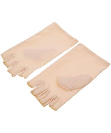 minkissy 5 Pairs Nail Gloves Uv Shield Gloves Reusable Gloves Uv Fingerless Gloves for Driving Anti Uv Gloves Nail Art Gel Nail Art Protecting Gloves Miss Manicure Protector Spandex - Buy Online on GoSupps.com