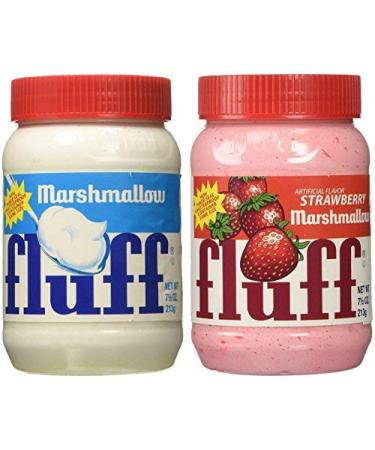 Marshmallow Fluff Two Pack - Original, and Strawberry - Buy Online on GoSupps.com