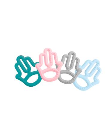 MinikOiOi Toothee - Teal 101040001 | Soft Silicone Teether | Perfect for Baby's Oral Care | Shop Internationally - Buy Online on GoSupps.com
