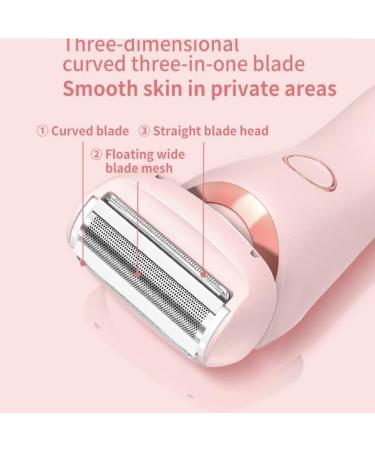 Gleam Pro 3.0 Shaver for Women by Women Portable 2 in 1 Elorixa Smooth Shave Pro Ipx7 Waterproof Suitable for Sensitive Areas Electric Razors for Women (Blue) - Buy Online on GoSupps.com