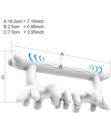 Neck & Shoulder Calf Massage Device | Relieve Fatigue & Stress for Office Workers Best Back Massager Online - Buy Online on GoSupps.com