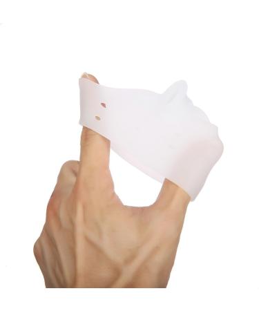Pedimend Gel Toe Separators & Metatarsal Pads - 2 Pairs | Bunion Corrector & Toe Straightener for Overlapping Toes | Hallux Valgus Relief & Forefoot Pain | 1-Hole Design - Buy Online on GoSupps.com