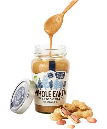 Whole Earth Beurre de Cacahu tes Cr meux Bio - Source de prot ines - Sans Huile de Palme et Sans Sucres Ajout s - 1 pot 340 g - Buy Online on GoSupps.com