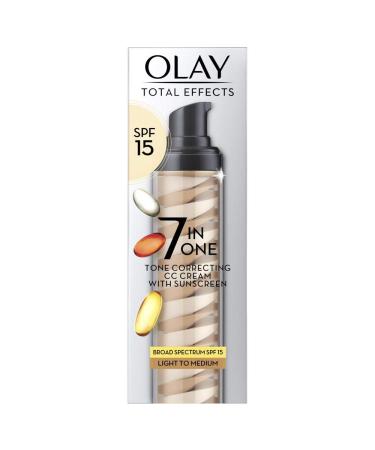 Olay Total Effects 7 In 1 Tone Correcting CC Cream Moisturizer with Sunscreen SPF 15 - 1.7 fl oz