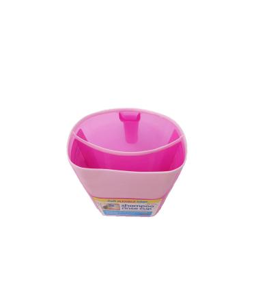 Kids Shampoo Rinse Cup | Tear-Free Baby Bath Pail | Pink Baby Rinser - 3 Color Options - Buy Online on GoSupps.com
