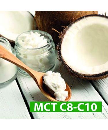 Organic MCT Oil 500ml - Cold Pressed Coconut C8 C10 for Keto & Paleo Diets | Vegan & Non-GMO - Buy Online on GoSupps.com